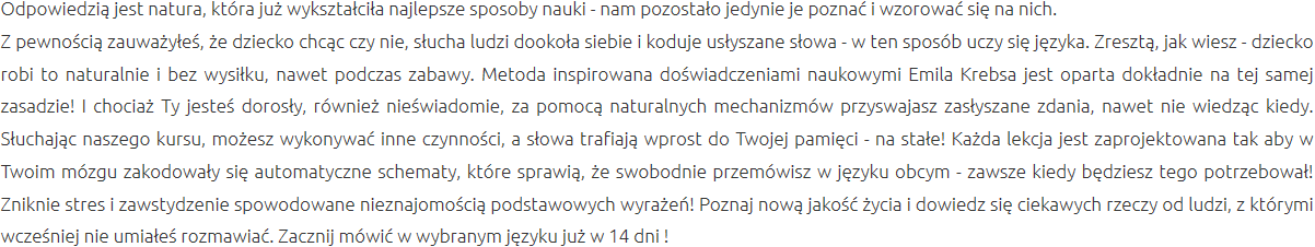 Efektywna Metoda Nauki Sławno